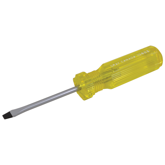 Slotted Round Shank. Cabinet Screwdrivers