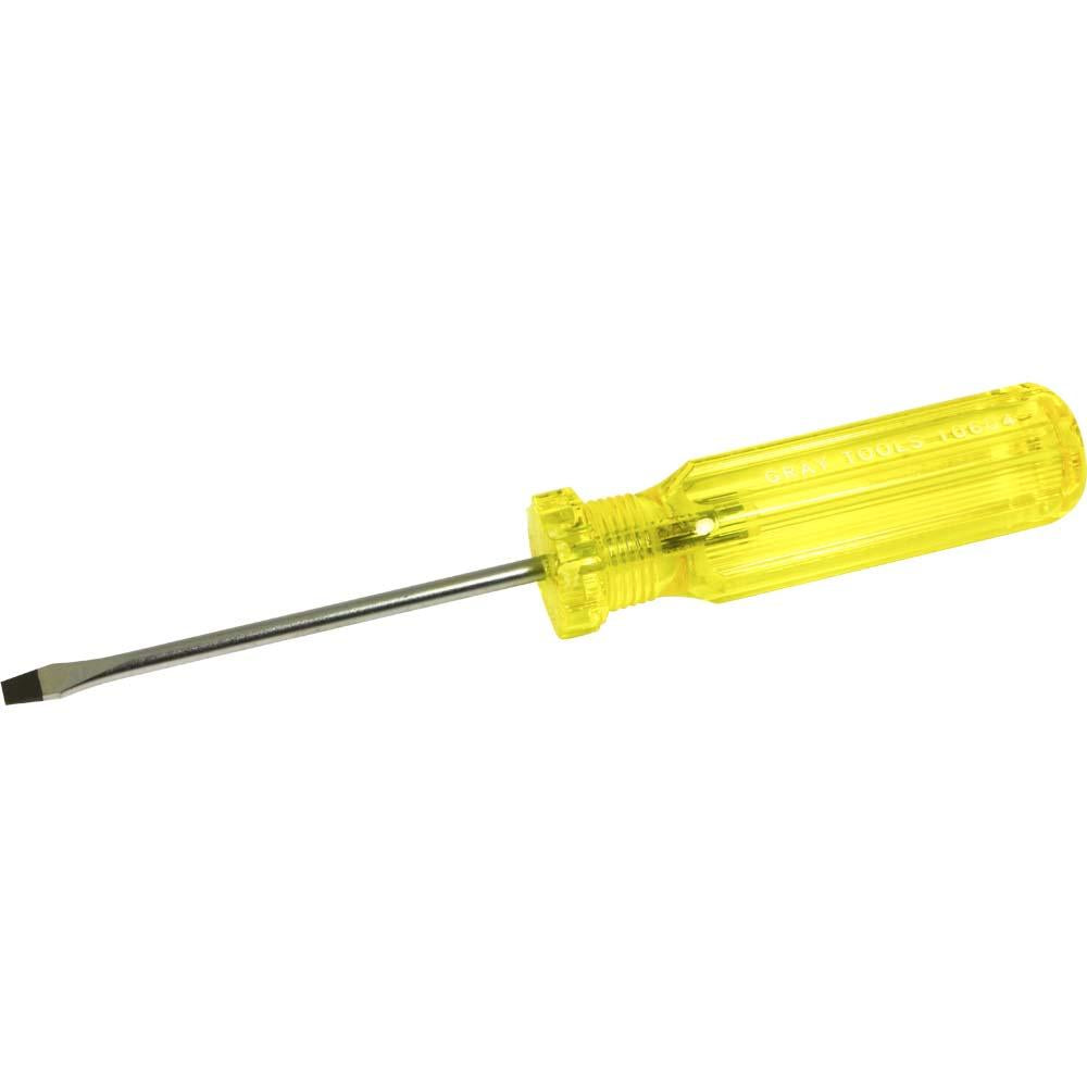 Slotted Round Shank. Cabinet Screwdrivers